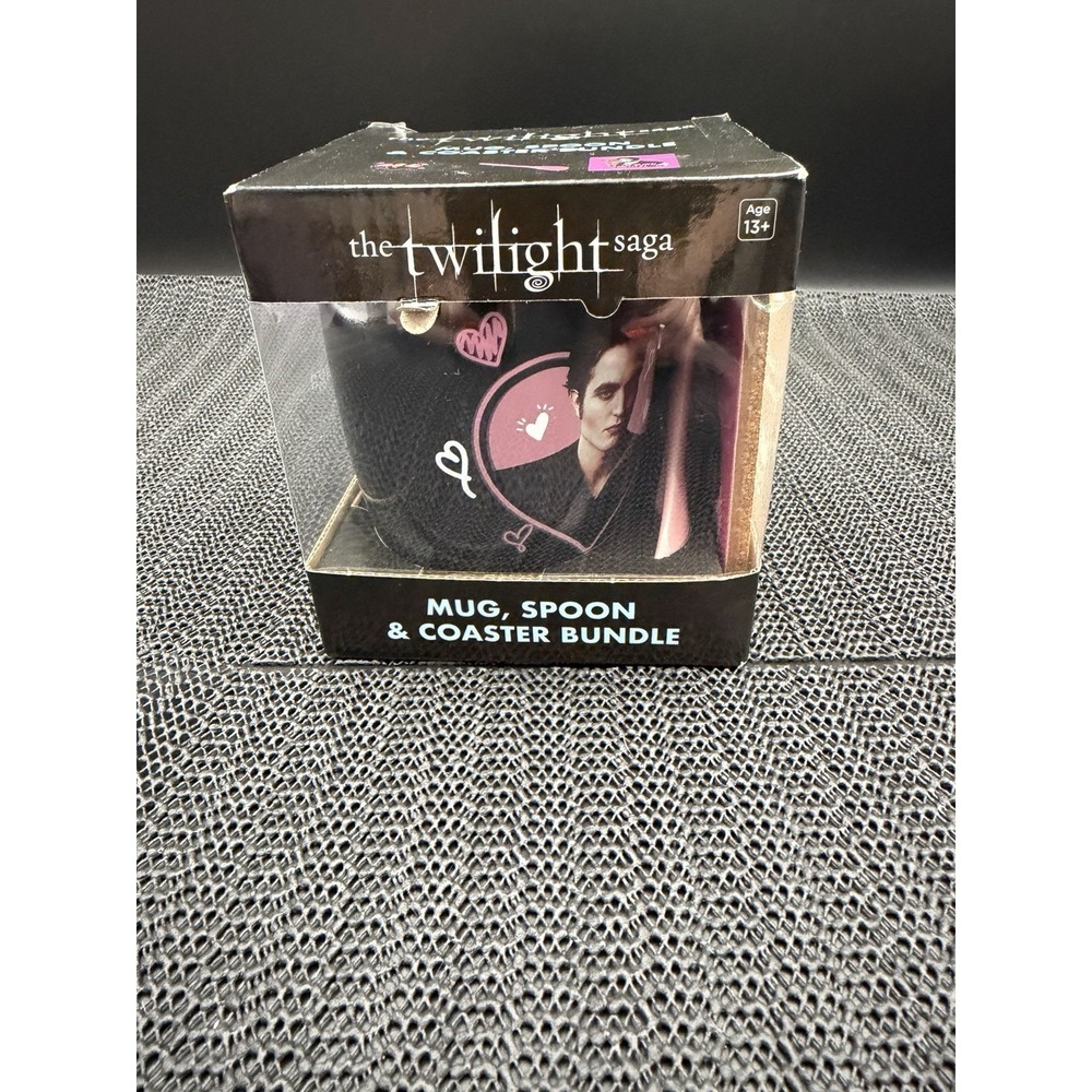 CultureFly The Twilight Saga Mug, Spoon & Coaster Bundle